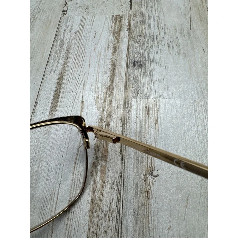 LONGCHAMP LO2108 602 WINE GOLD AUTHENTIC EYEGLASS FRAMES CAT EYE 51-18-140 CASE